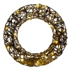 Decorative Wreath With Warm White LED Lights