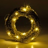 Decorative Wreath With Warm White LED Lights