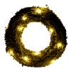 Decorative Wreath With Warm White LED Lights