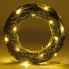 Decorative Wreath With Warm White LED Lights