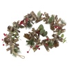 100cm Wooden Acorn & Berry Garland