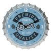 Metal Beer Cap Novelty Wall Clock [969201]]