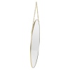 Round Golden Metal Mirror 30cm [533395]