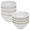 4 Pc Ceramic Snack Dishes
