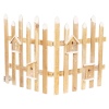 Snowy LED Wooden Fences