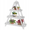 3 Tier Wooden Flower Stand