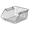 Black Metal Stackable Basket