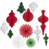 Christmas Hanging Honeycomb Decoration