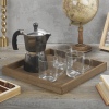 Brown Shallow Wooden Decor Tray