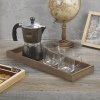 Brown Shallow Wooden Decor Tray