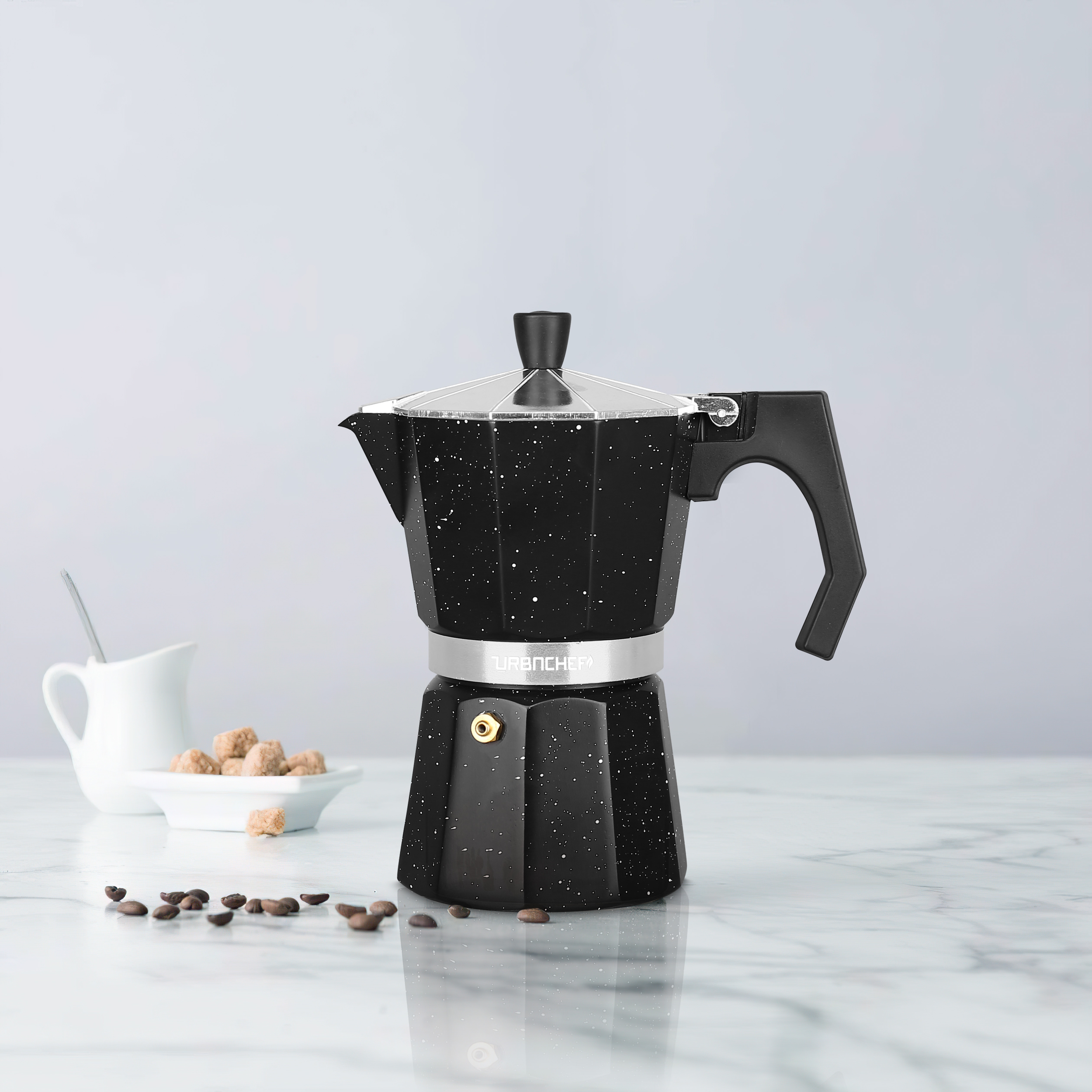Espresso Cafetiere Coffee Maker Kitchen Brewer Stove Top Moka