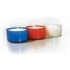 100 x Votive Candles - Blue