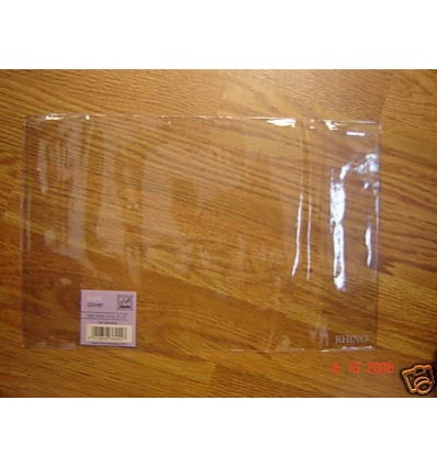 RHINO CLEAR EXERCISE BOOK COVER 8x6 10x15cm '10 PACK'"