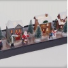 14 Piece Large Light Up Christmas Village Scene Set [544187]