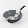 28cm FORGECROSS Black Marble Forged Aluminium Large Wok [514863]