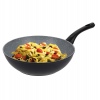 28cm FORGECROSS Black Marble Forged Aluminium Large Wok [514863]