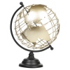 Industrial Style Metal Gold Skeleton World Globe [730214]]