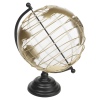 Industrial Style Metal Gold Skeleton World Globe [730214]]