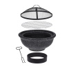 MGO FIRE BOWL WITH BBQ RACK [851841]