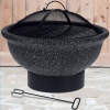MGO FIRE BOWL WITH BBQ RACK [851841]