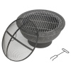 MGO FIRE BOWL WITH BBQ RACK [851841]