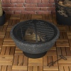 MGO FIRE BOWL WITH BBQ RACK [851841]