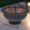 MGO FIRE BOWL WITH BBQ RACK [851841]