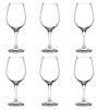 Single AMBER Rd Wine Glass [] [1100563]