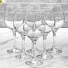 Single AMBER Rd Wine Glass [] [1100563]
