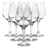 Single AMBER Rd Wine Glass [] [1100563]