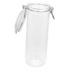 Bormioli Rocco Fido Cylinder Storage Jars Clear Lid