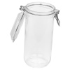 Bormioli Rocco Fido Cylinder Storage Jars Clear Lid