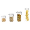 Bormioli Rocco Fido Cylinder Storage Jars Clear Lid