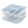 Plastic Storage Box With Sorter Tray [644290]