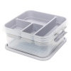 Plastic Storage Box With Sorter Tray [644290]