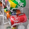Metal Wire Cola/Beer Can Holder Fridge Organiser Dispenser [982859]