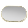 Gold Oval Mirror Tray Set [747540]]