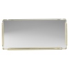 Rectangle Gold Mirror Tray Set With Handles [747700]]