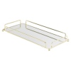 Rectangle Gold Mirror Tray Set With Handles [747700]]