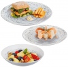 Single STRATIS Tempered Glass Grey Dinnerware Collections