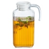 QUADRO Refrigerator Jug With White Lid