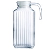 QUADRO Refrigerator Jug With White Lid