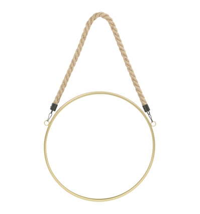 Round Mirror With Rope [534507]