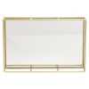 GOLD HOME 2Pcs Metal Mirror Tray Set