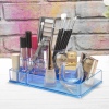 Multicoloured Acrylic Make Up Box Organiser