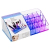 Multicoloured Acrylic Make Up Box Organiser