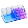 Multicoloured Acrylic Make Up Box Organiser