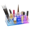 Multicoloured Acrylic Make Up Box Organiser