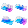 Multicoloured Acrylic Make Up Box Organiser