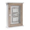 Wooden Key Cabinet With Glass Door [291585]